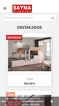 Mobile Screenshot of mueblesayma.com